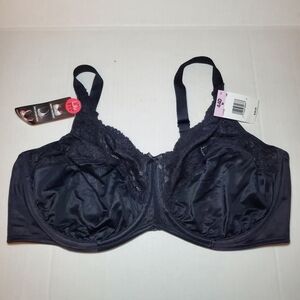 Lilyette Bra Black Sz 44D